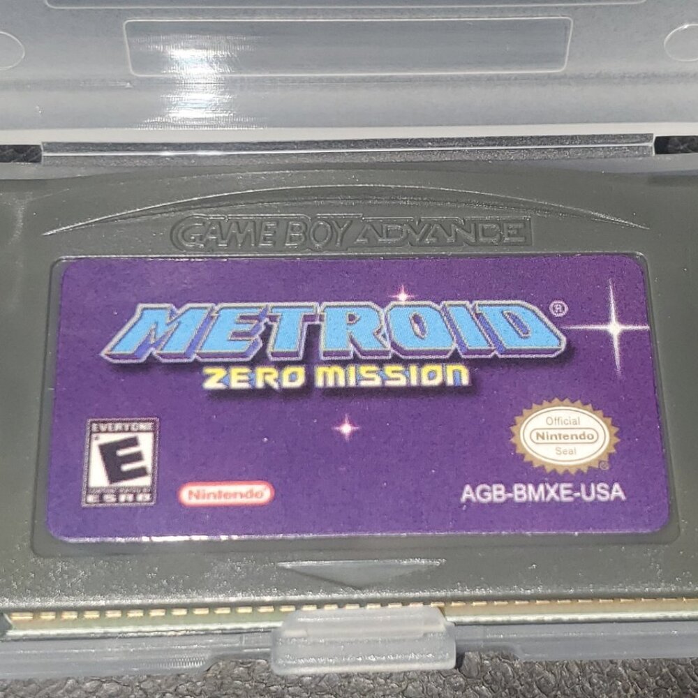 Metroid Zero Mission GBA Video Game Gameboy Advance